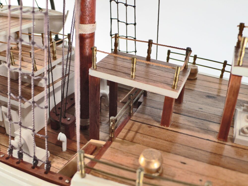 Model of the Juan Sebastian de Elcano – Lannan Gallery
